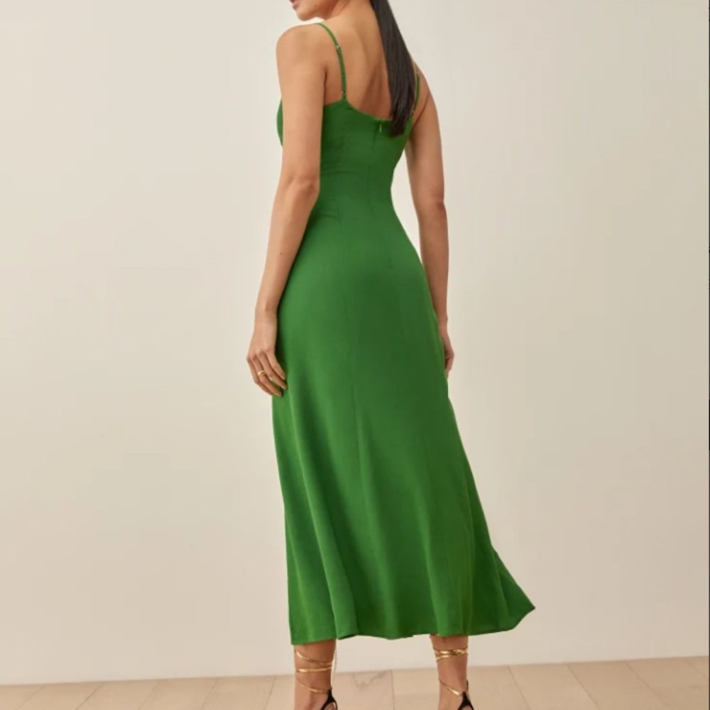 [NWT] REFORMATION | "Liya" Dress! | Kelly Green - Picture 3 of 10